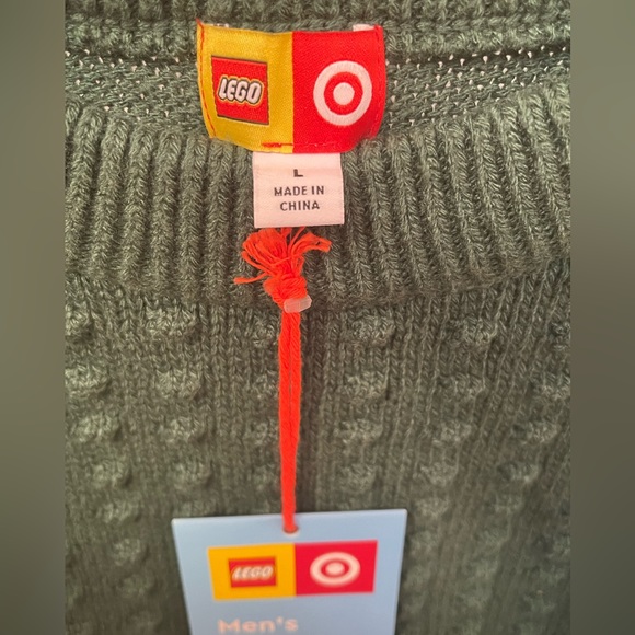 Men's Textured Sweater - LEGO Collection x Target Green - Picture 7 of 7